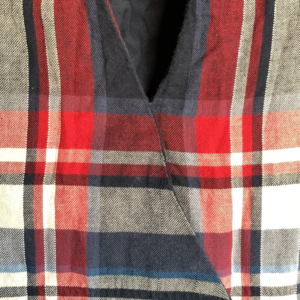 Anthropologie womens long dress size XS Isabella Sinclair tartan boho preppy - Picture 7 of 13